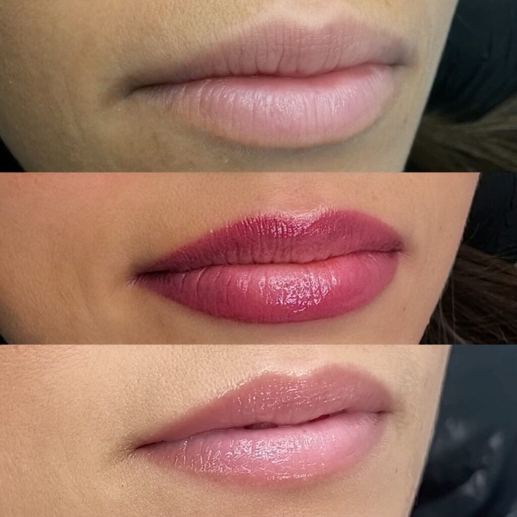 Permanent makeup læber düwald Kolding